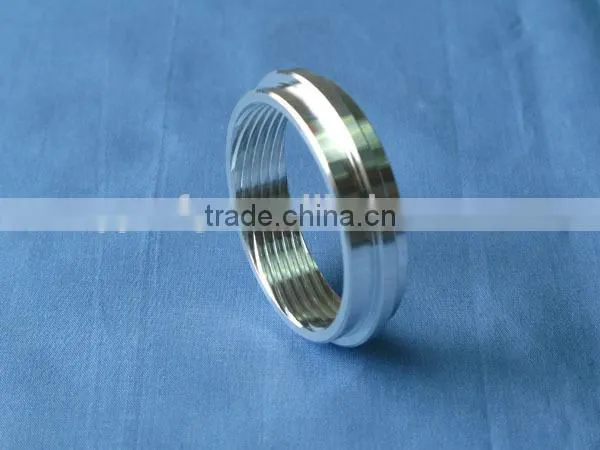 Custom aluminum alloy machining parts cnc turning aluminum alloy bearing lock nut