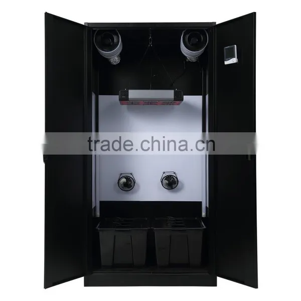 Hydroponic Double Door Greenhouse Plant Garden Room Waterproof Hydroponics Box photo-2