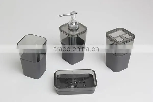 4pcs Complete Bathroom Set,soap Dispenser Set