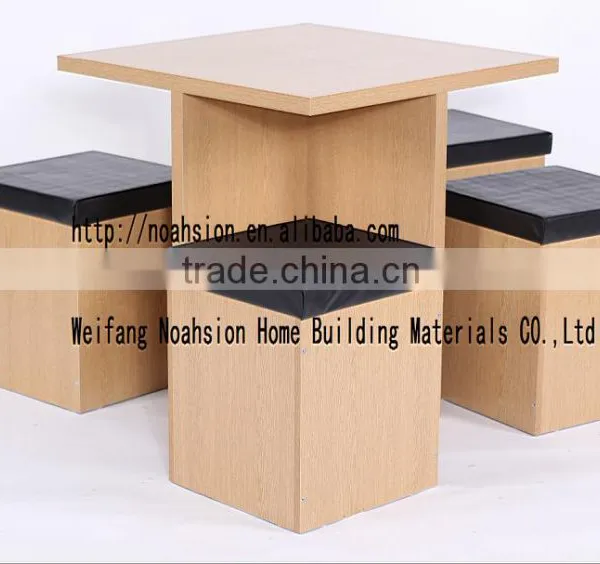 Top Quality coffe table dining table - supporting 4 stools