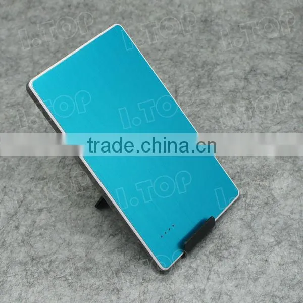 2014 Popular Universal Ultra Thin Credit Card 2600mAh Power Bank photo-1