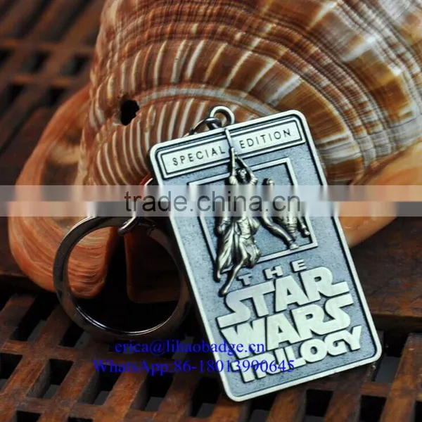Wenzhou Factory Wholesale Metal Antique Keychain photo-3