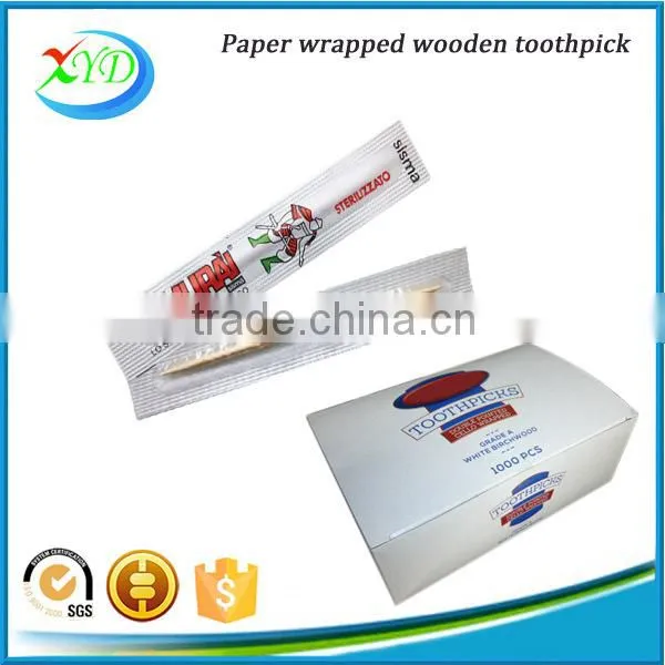 2016 High Quality 4 Sides Paper Wrapped Toothpick in China Factory photo-6