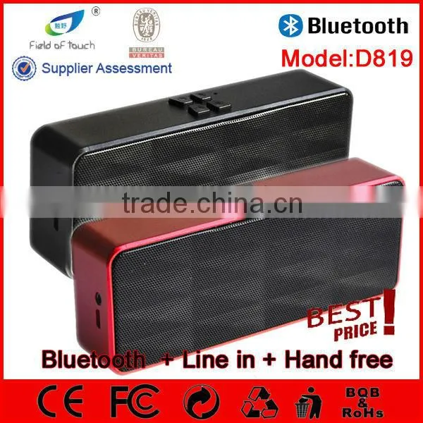D819 Wireless Bluetooth Speaker With Line in for Outdoor Sporting photo-2