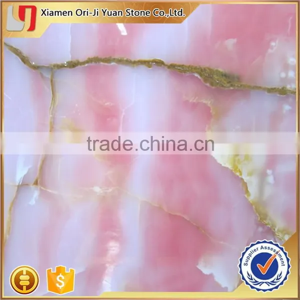 Modern Cheapest Pink Surface Onyx Stone photo-4