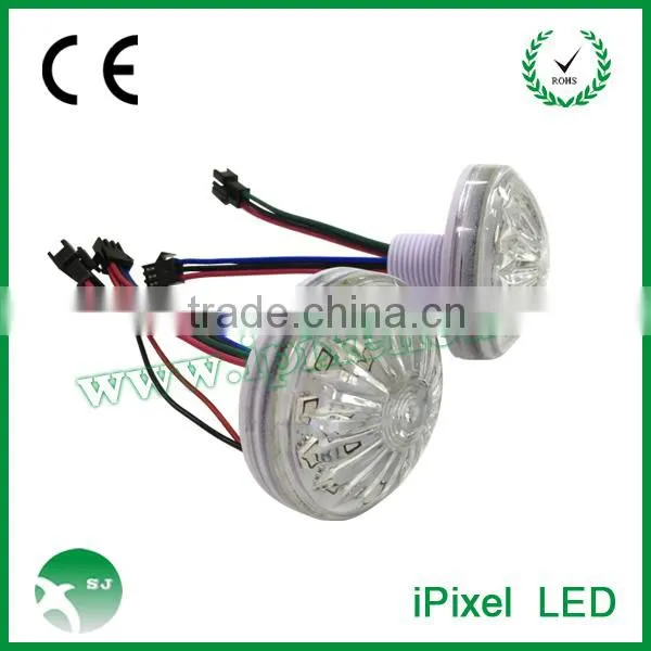 Dc24v 60mm 16pcs Rgb Led Pixel Amusement Cabochon Cap photo-2