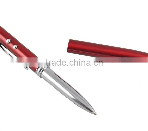 Portable 4-in-1 Stylus Pen + Ballpoint Pen + LED Flashlight + Laser Pointer For All Devices With Capacitive Touch Screen photo-6