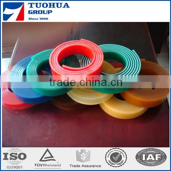 Green Silk Screen Polyurethane Squeegee,CD DVD Squeegee,PU Squeegee Rubber Squeegee photo-6