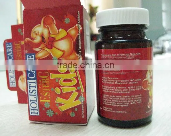 Wholesales Supplement Food Vitamin C In Glass FMCG Products