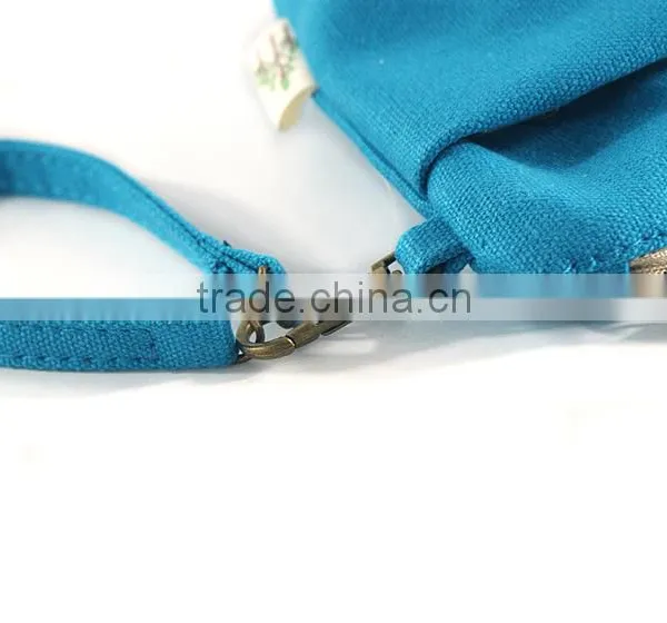 2015 New Design Custom 100% Cotton Canvas Necessity Bag With Handle photo-4