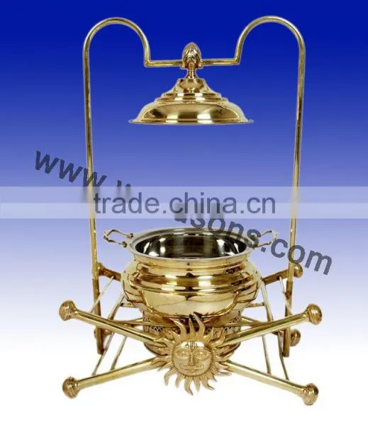 New Handmade Beautiful Chafing Dish for Sale | Top Quality Chafing Dish | New Design Chafing Dish | Brass Made Chafing Dish photo-6