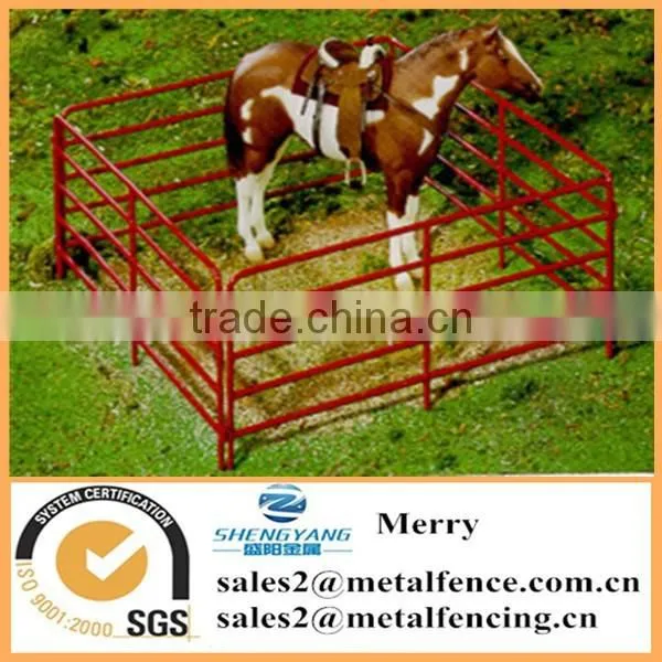 Cheap Metal Tubular Holding Yards Paddock Fence Rails Used Fence Panel for Livestock photo-6
