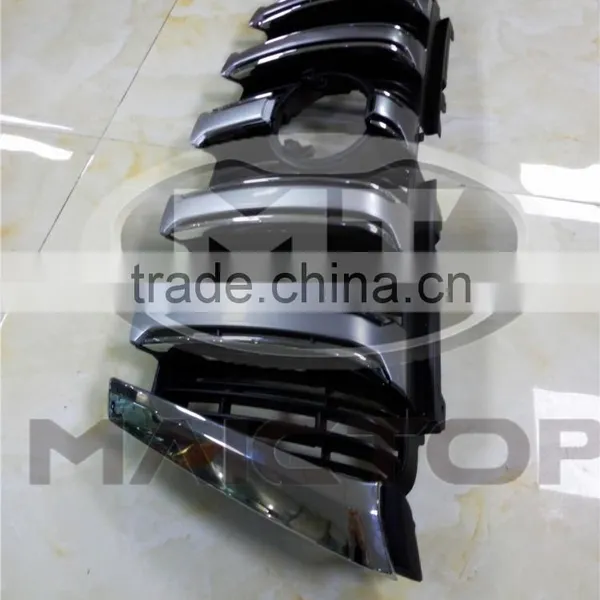 Chrome Body Parts Front Grille for Land Cruiser Prado FJ150 GRJ150 2014 - 2016 photo-5