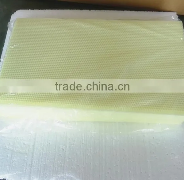 Beekeeping Equipment Yellow Plastic Foundation Sheet photo-3