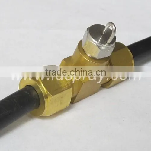 1/4,1/8 Stainless Steel Impinge Cooling Humidification Fog Fine Nozzle photo-5