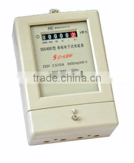 Singe Phase DDS480 electronic meter