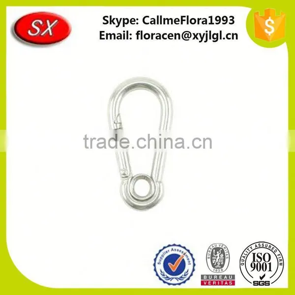 Hot Sale Professional Manufacture Custom High Quality Hight Precision Carabiner Hook With Eyelet Can OEM&ODM photo-4