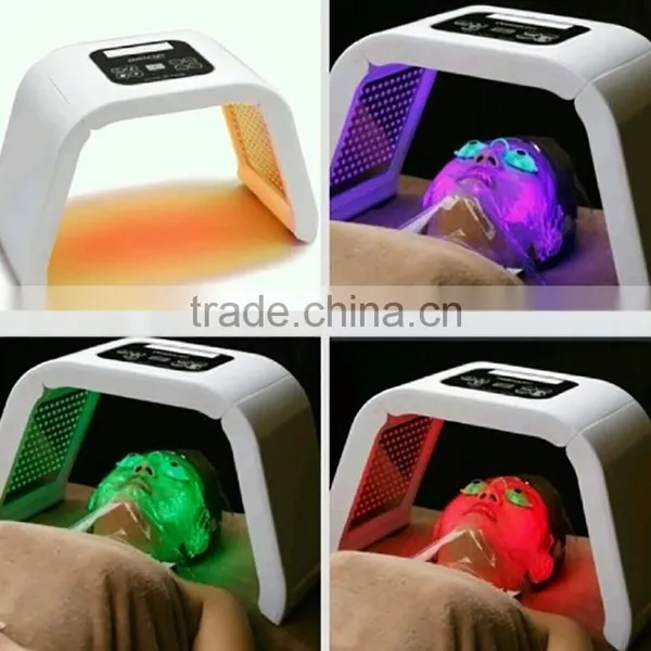 2017 Hot Sale 4 Color Omega Led Light Face Mask Light Acne Skin Care PDT Led Light photo-6