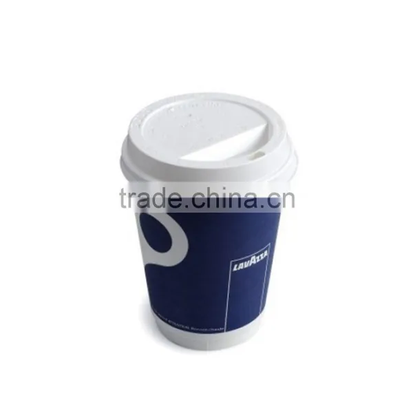Ripple Paper Cup Diamond Paper Cup Double Wall White Paper Cup photo-2