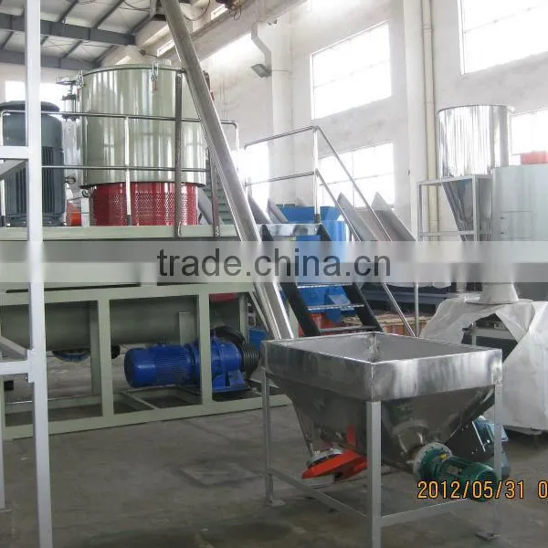 High Quality Plastic Vertical Dry Powder Color Mixing Machine photo-6