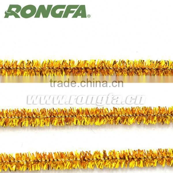 Cheap Price Golden Tinsel Craft Pipe Cleaners photo-2