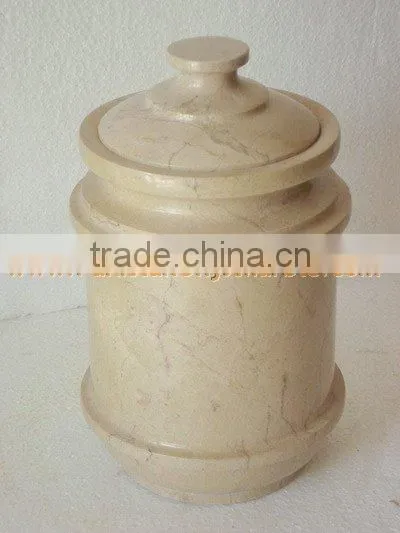 UNIQUE MARBLE CANDY JARS POTS HANDICRAFTS photo-6