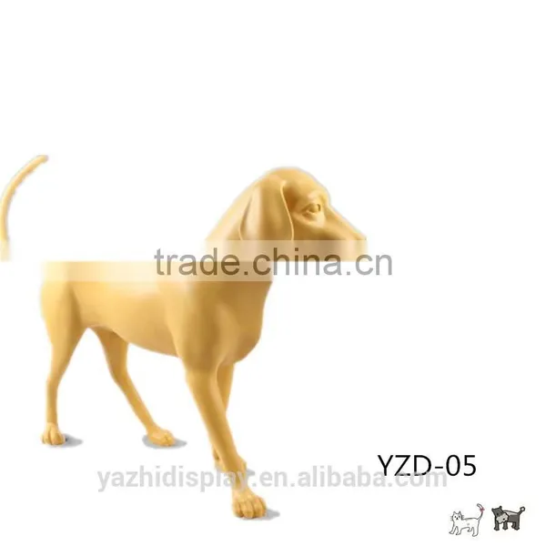 Lifelike Fiberglass Display Dog Mannequin for Sale photo-2