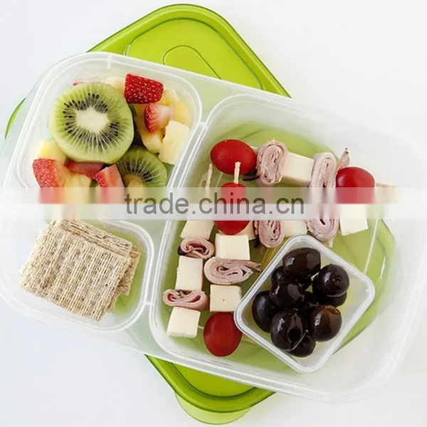 3-compartment Bento Lunch Box BPA Free Kids Lunch Box photo-4