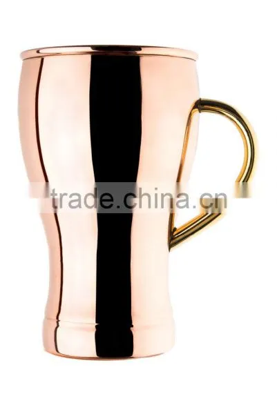 Hammered Copper Beer Mug photo-5