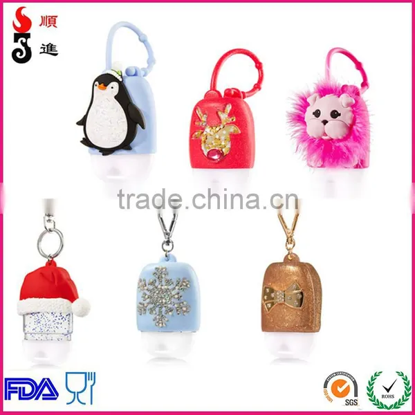 2017 Portable Hand Sanitizer With Silicone Holder With Different Smells photo-2