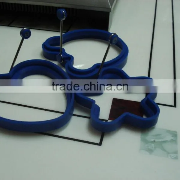 Heart Shape Pancake Mold Fry Fried Poacher Silicon Egg Ring photo-5