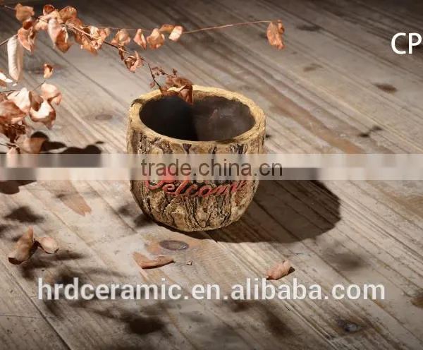 Hot Sale Small Indoor Cement Indoor Plant Pot photo-2