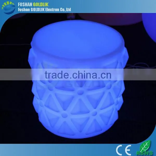 Morden Party Colorful Light RGB 16 Color Changing LED Chair Light photo-3