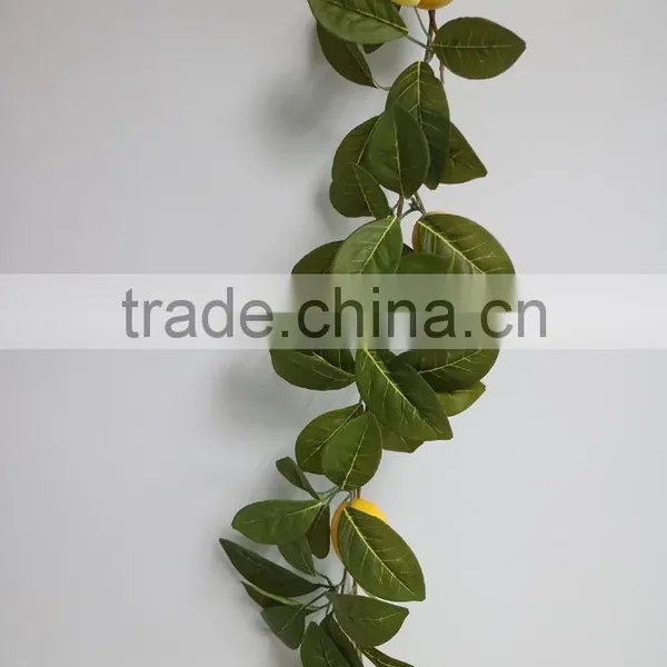 Artificial Lemon Garland With Lemon Fruits photo-2