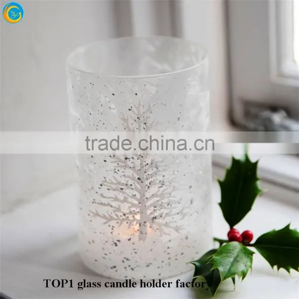 Snow Tree Crystal Votive Candle Holder photo-6
