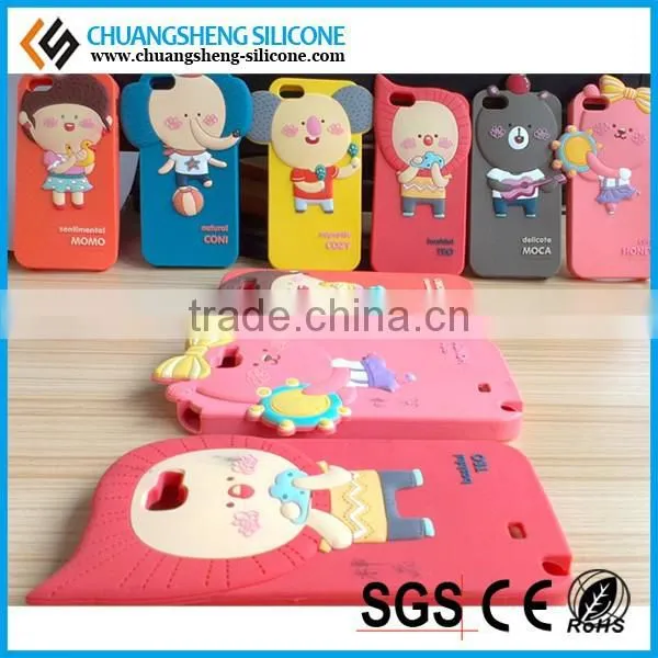 2015 Hot For New Products Fashion Animal Shape Silicone Phone Case photo-5