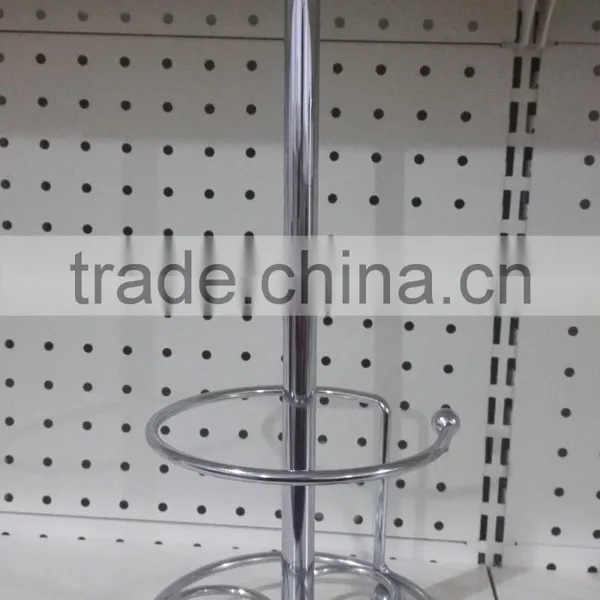 Steel Constraction Bathroom Tissue Towel Holder photo-3