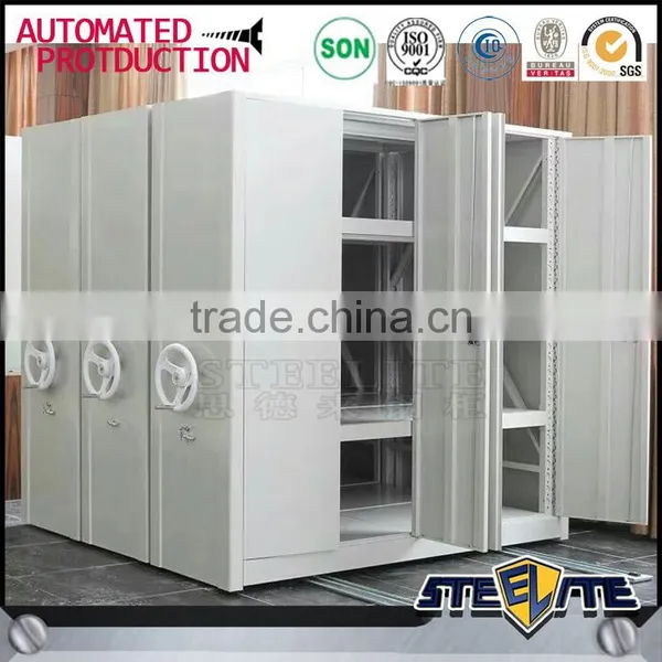 Double Side Office Filing Cabinet Library Mobile Shelving photo-3