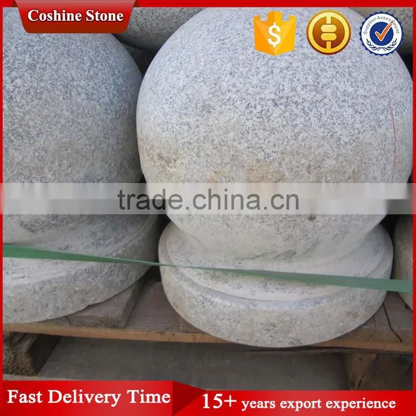 High Polished G603 Nature Stone Ball Stone Sphere photo-5