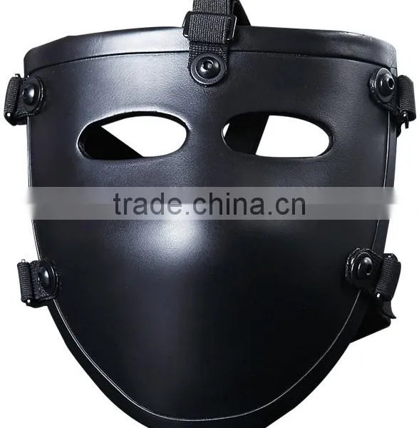 PE Core Military Swat Bulletproof Equipment Army Tactical Full Face Ballistic Mask for Army photo-3