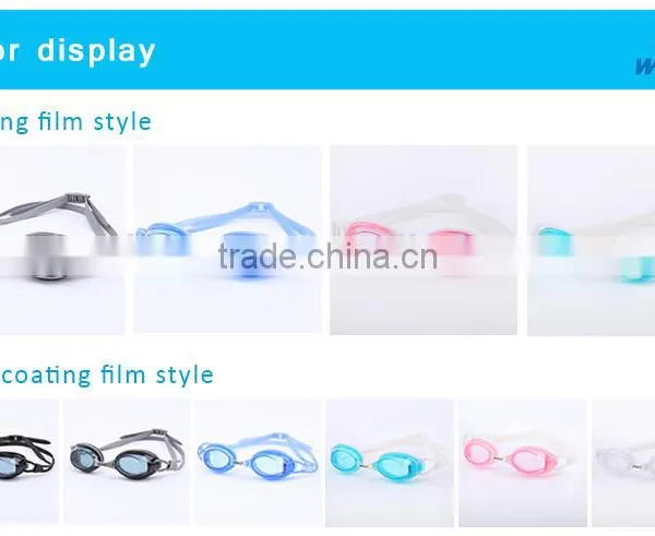 Coating Lenses Color and Adult Age Customized Brand Swim Goggles photo-2