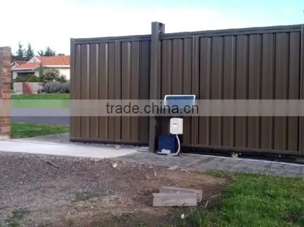 LockMaster Remote Control Sliding Main Entrance Gate Designs for Homes photo-5