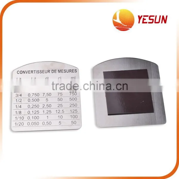 Competitive price in conversion table&chart,Measuring Stainless Steel Sheet, measurement sheet