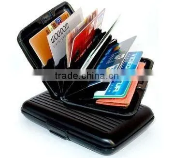 Aluminum RFID Blocking Credit Card Holder Case Aluminum Wallet photo-5