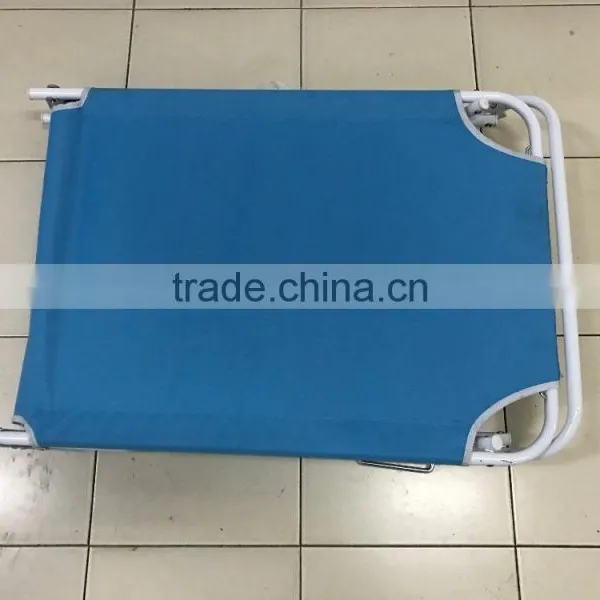 Blue Reclining Folding Beach Lounge Chair photo-6