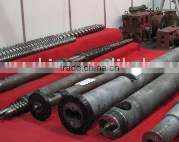 Parallel Twin Screw and Barrel for PVC or UPVC Pipe Extruder Machine photo-3
