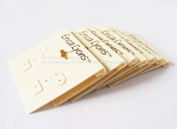 PVC Earing Card With Flocking photo-4