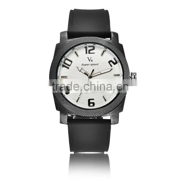 Classic Style Simple Face Contracted Watch Creative Quartz Leather Men's Business Wristwatch photo-2