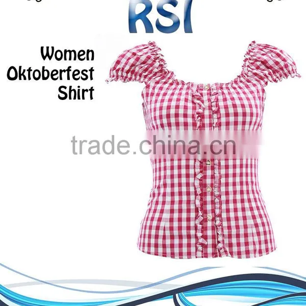 LADIES OKTOBERFEST GERMAN BAVARIAN SHIRT FOR WOMEN photo-2