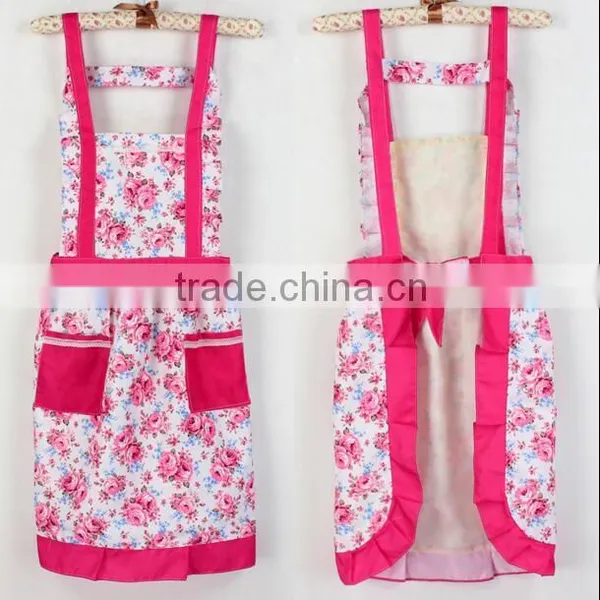 Waterproof Anti-oil Peach Jeanette Aprons Aprons, Double Aprons, Aprons Princess photo-4